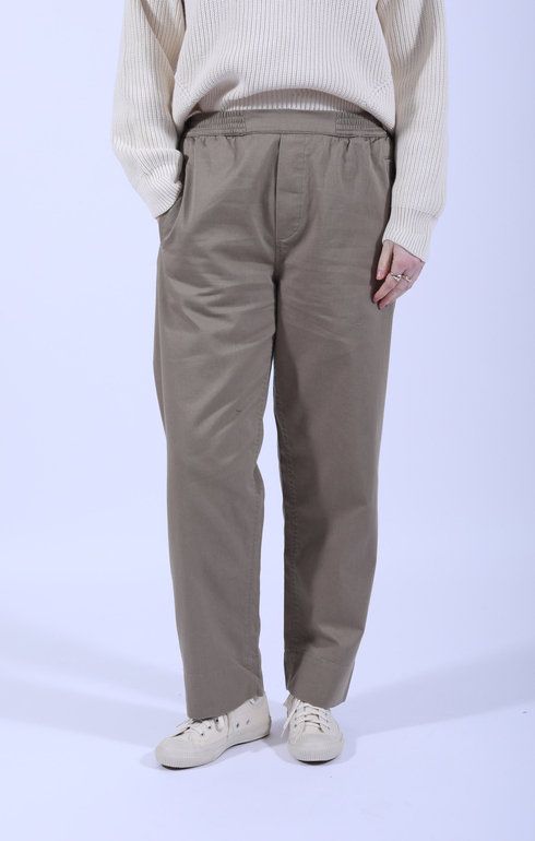 Coco Pant Twill Light Vintage Army