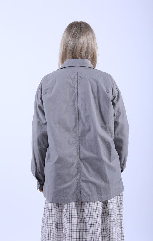 Military Shirt Jacket Gray