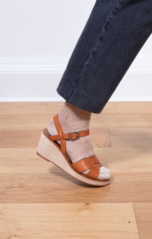 Sandales Judith Noisette
