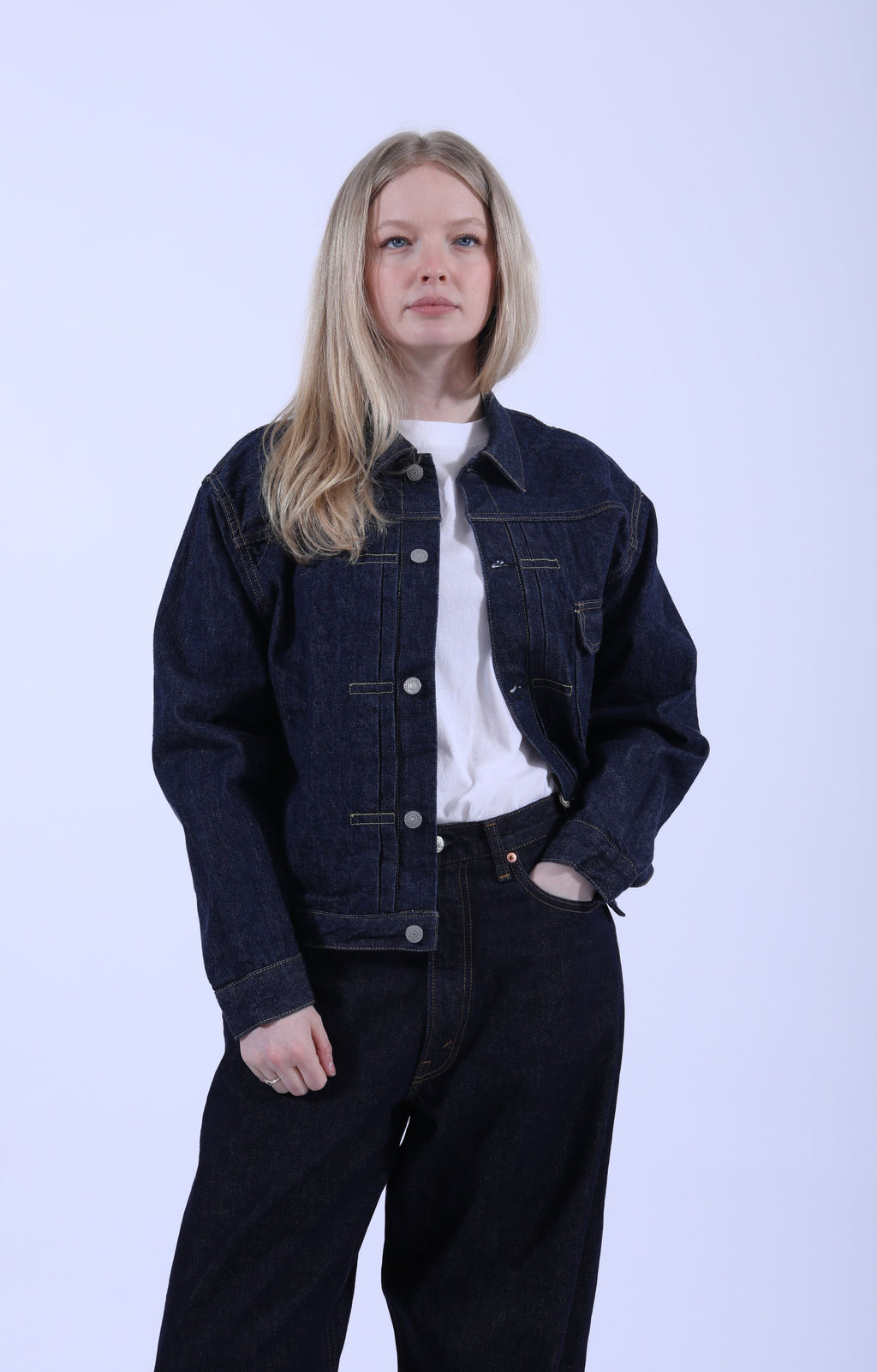 Type 1 40's Pleated Front Blouse One Wash 81