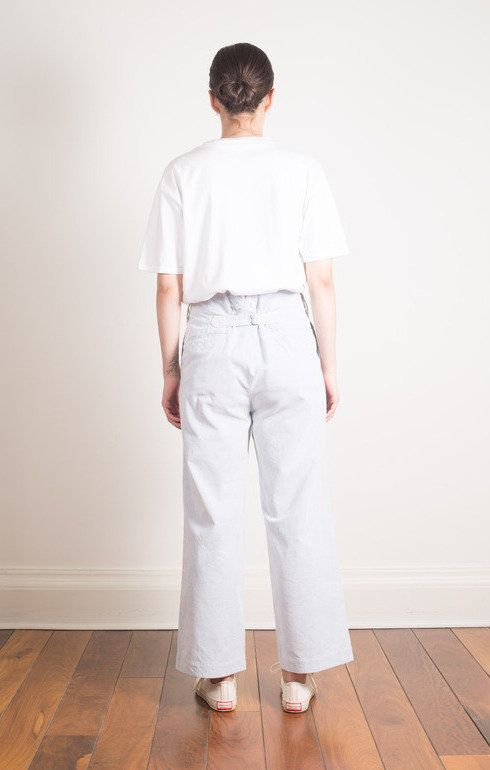 Waist Overalls Hickory Stripe