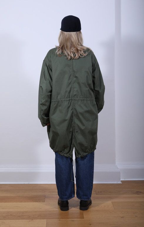 M65 Fish Tail Coat Army Green