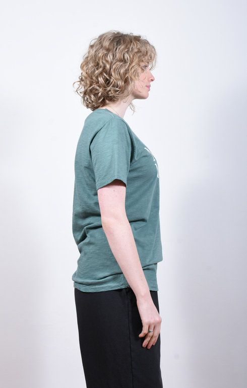 New York Tee Foggy Green
