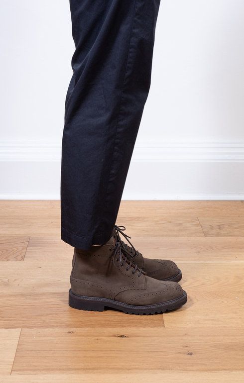 Stephy Brogue Boot Flint