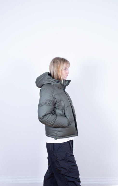 Recycled Light Down Jacket Olive