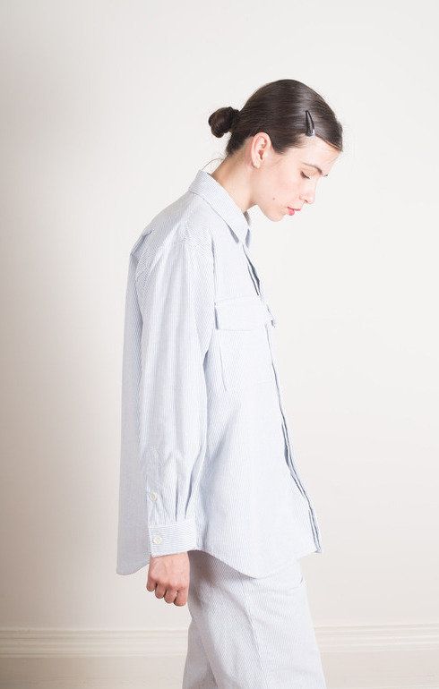 Big C.P.O. Shirt Jacket Hickory Stripe