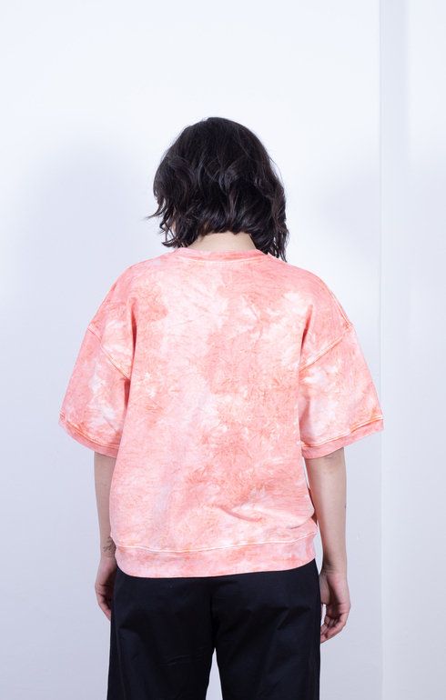 French Terry Cropped S/S Sweat Tie Dye