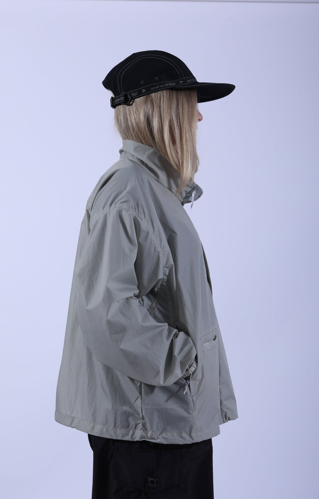 Oversized Ripstop Jacket L.Beige