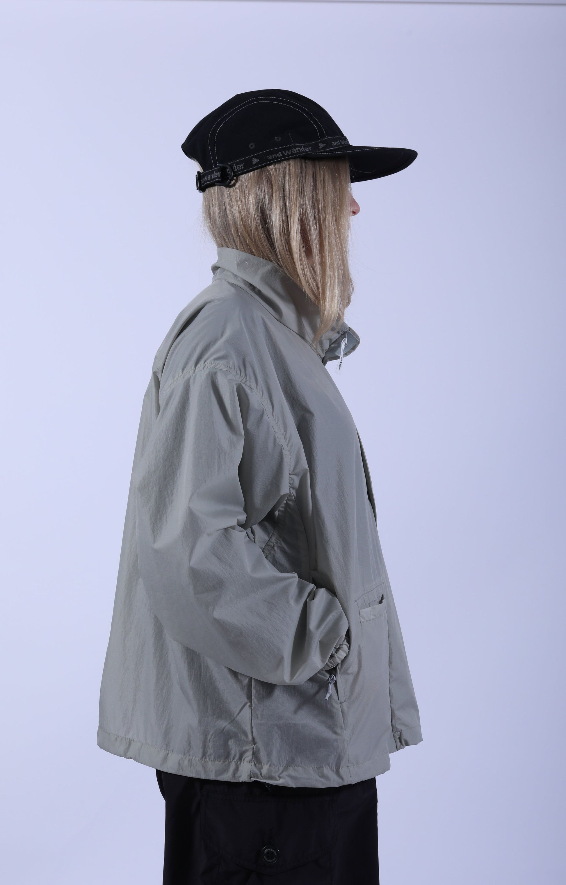 Oversized Ripstop Jacket L.Beige