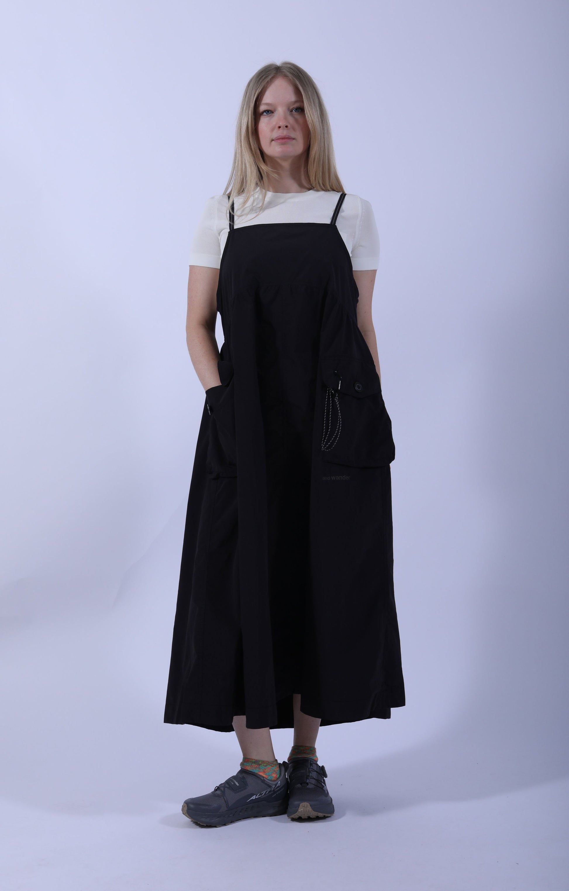 Oversized Cargo Dress Black