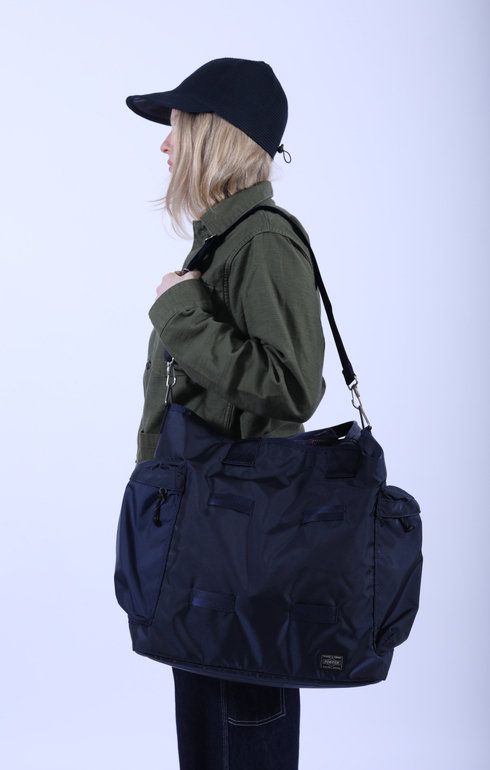Force 2Way Tote Bag Navy