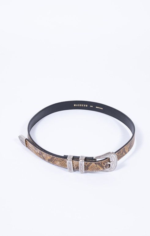 Belt Leather Chacara Natural