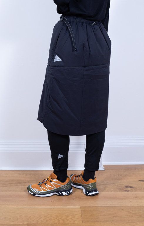Top Fleece Skirt Black