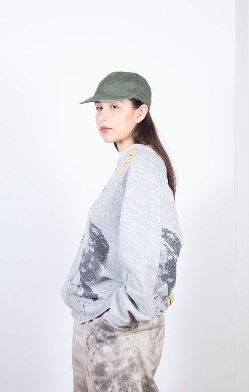 Top Fleece Re-Construct BIG SWT Grey