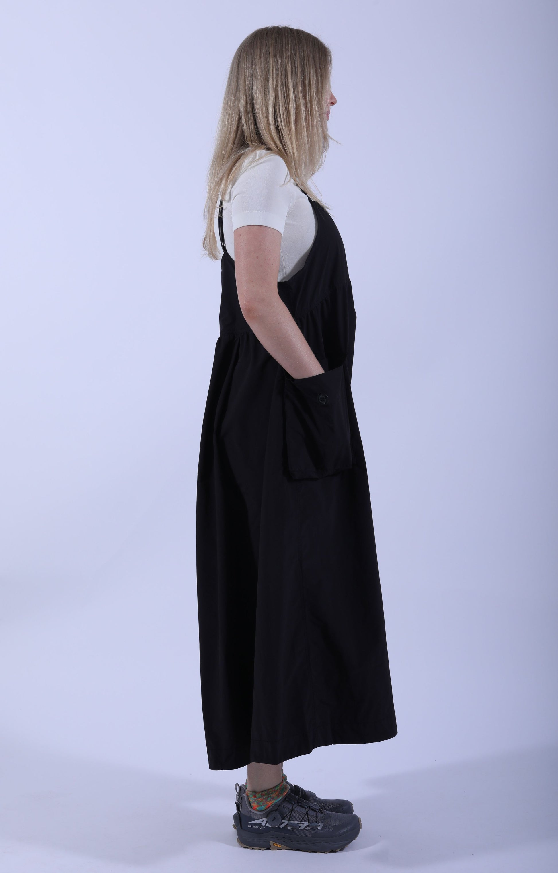 Oversized Cargo Dress Black