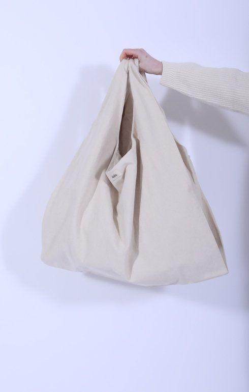 Bag Canvas Large Pure Ecru