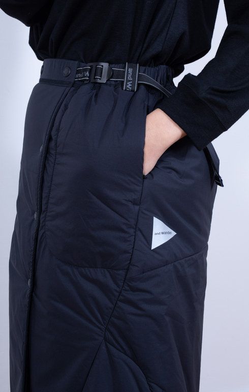 Top Fleece Skirt Black