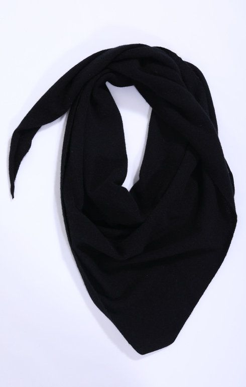 Cashmere Neckerchief Black