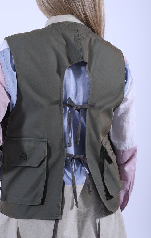 C-1 Vest Olive Iridescent