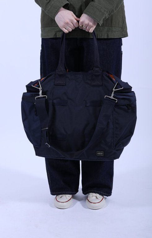 Force 2Way Tote Bag Navy
