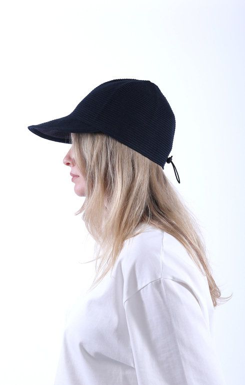 Organic Cotton Braid Cap Navy/Indigo