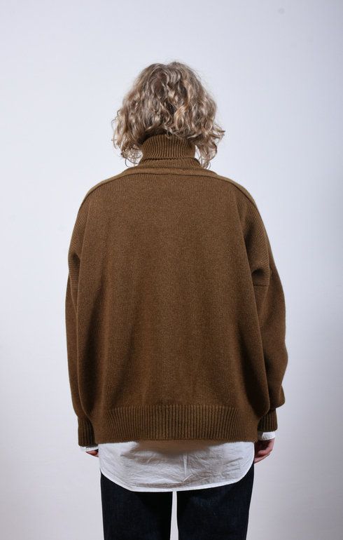 Meri Saddle Jumper Corteccia