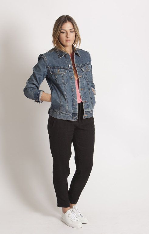 Veste Jean US Indigo