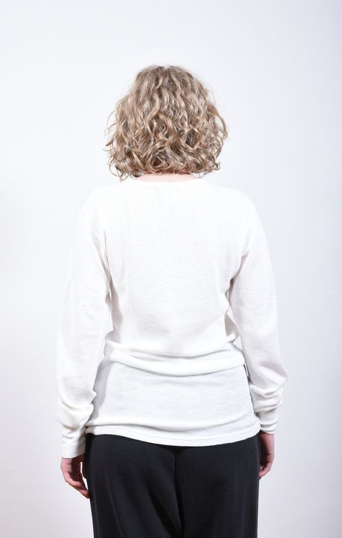 1Pac Slub Thermal Tee White