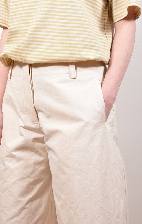Grace Trouser Ecru