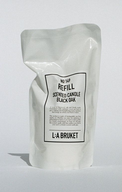 No.149 Refill Candle Black Oak