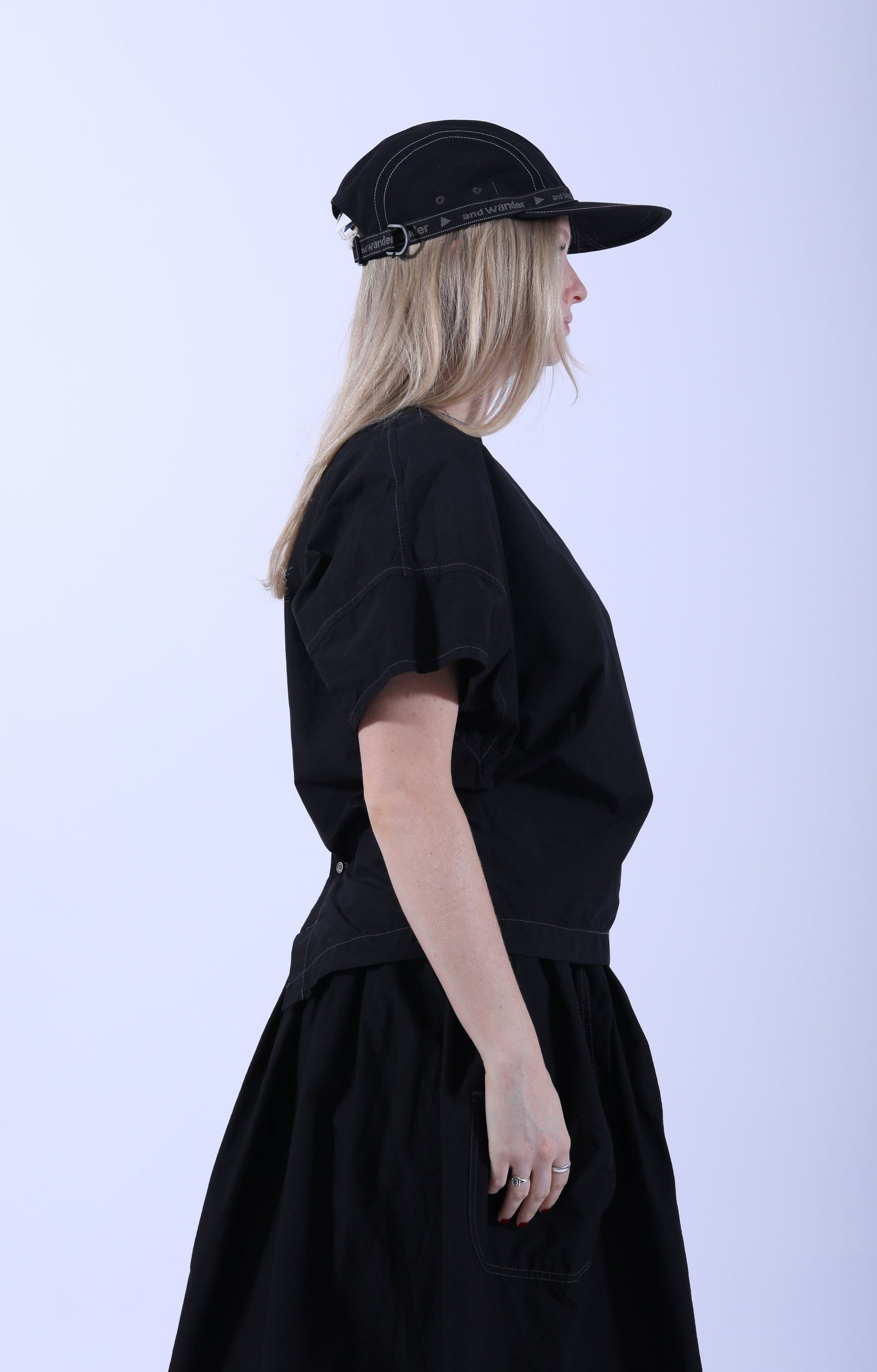 Cordura Typewriter Pullover Black