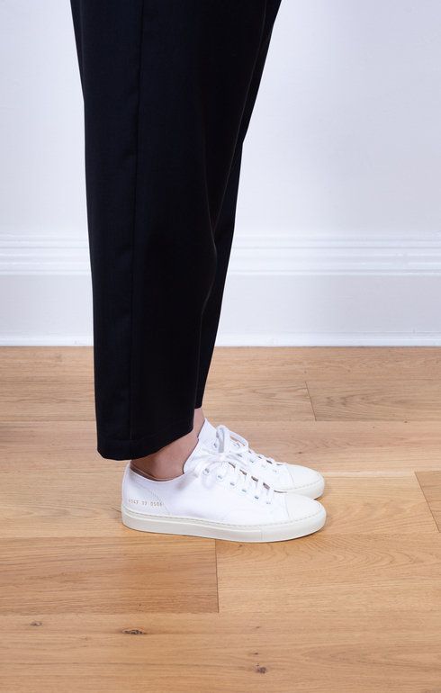 Tournament Low In Canvas 4147 White