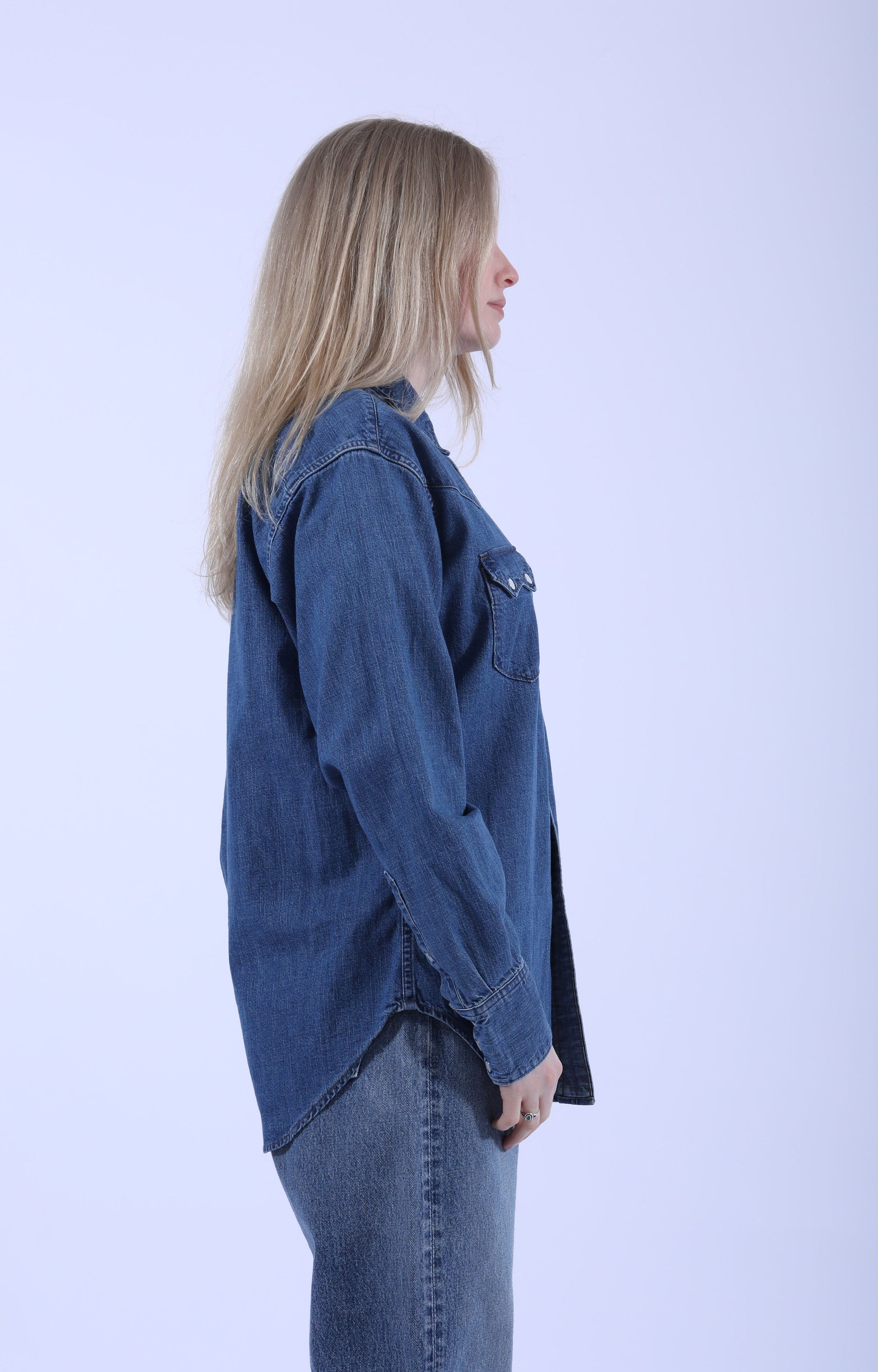 Denim Western Shirt Denim Used