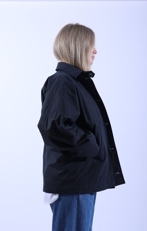 Moa Jacket Oilskin Navy