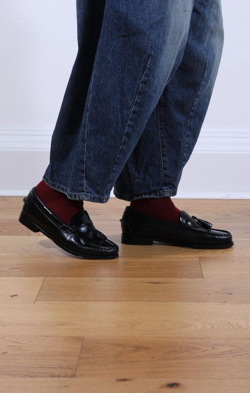 Weejun Esther Kiltie Loafer Black