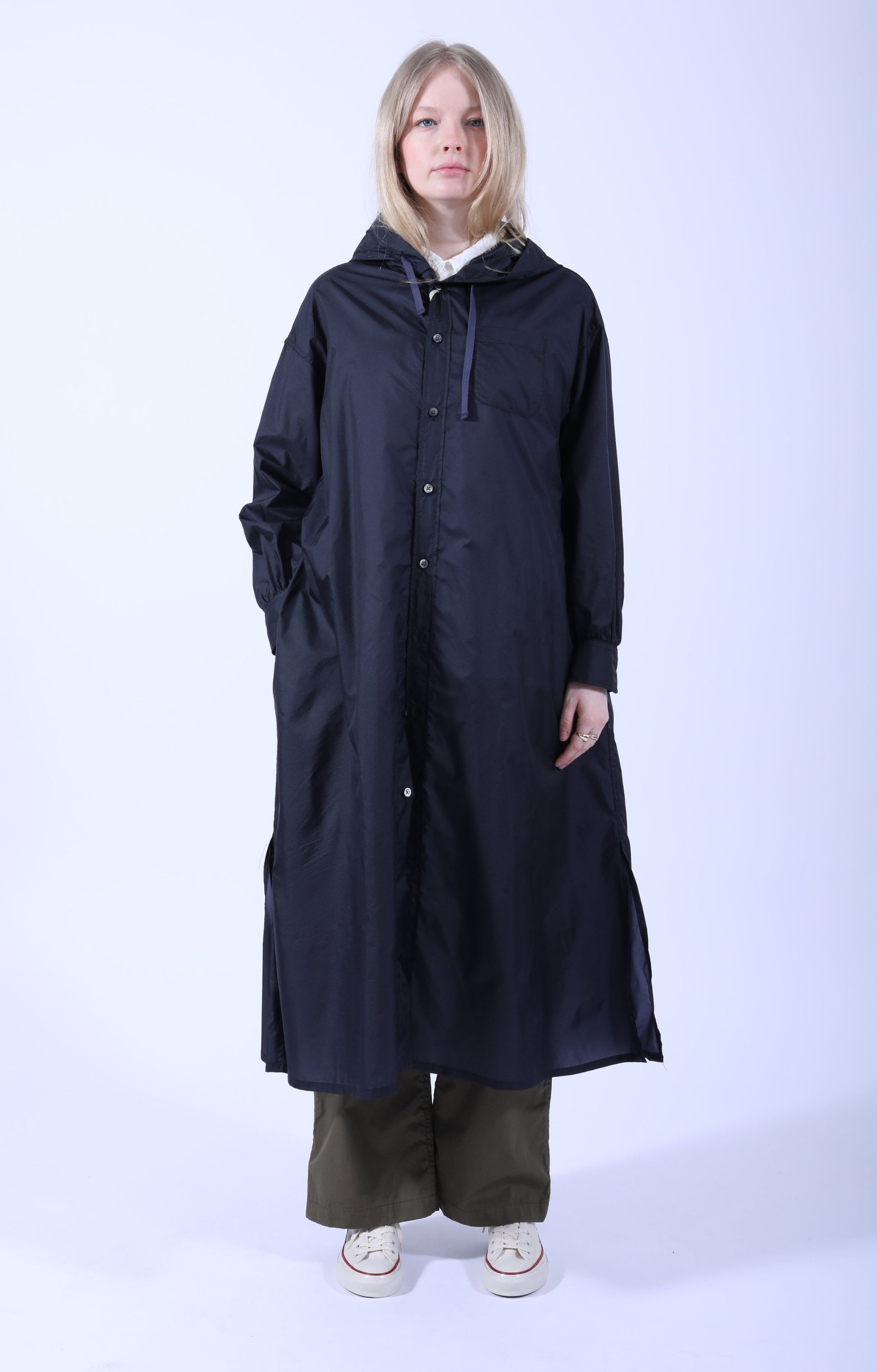Hooded DB Dress Dark Navy