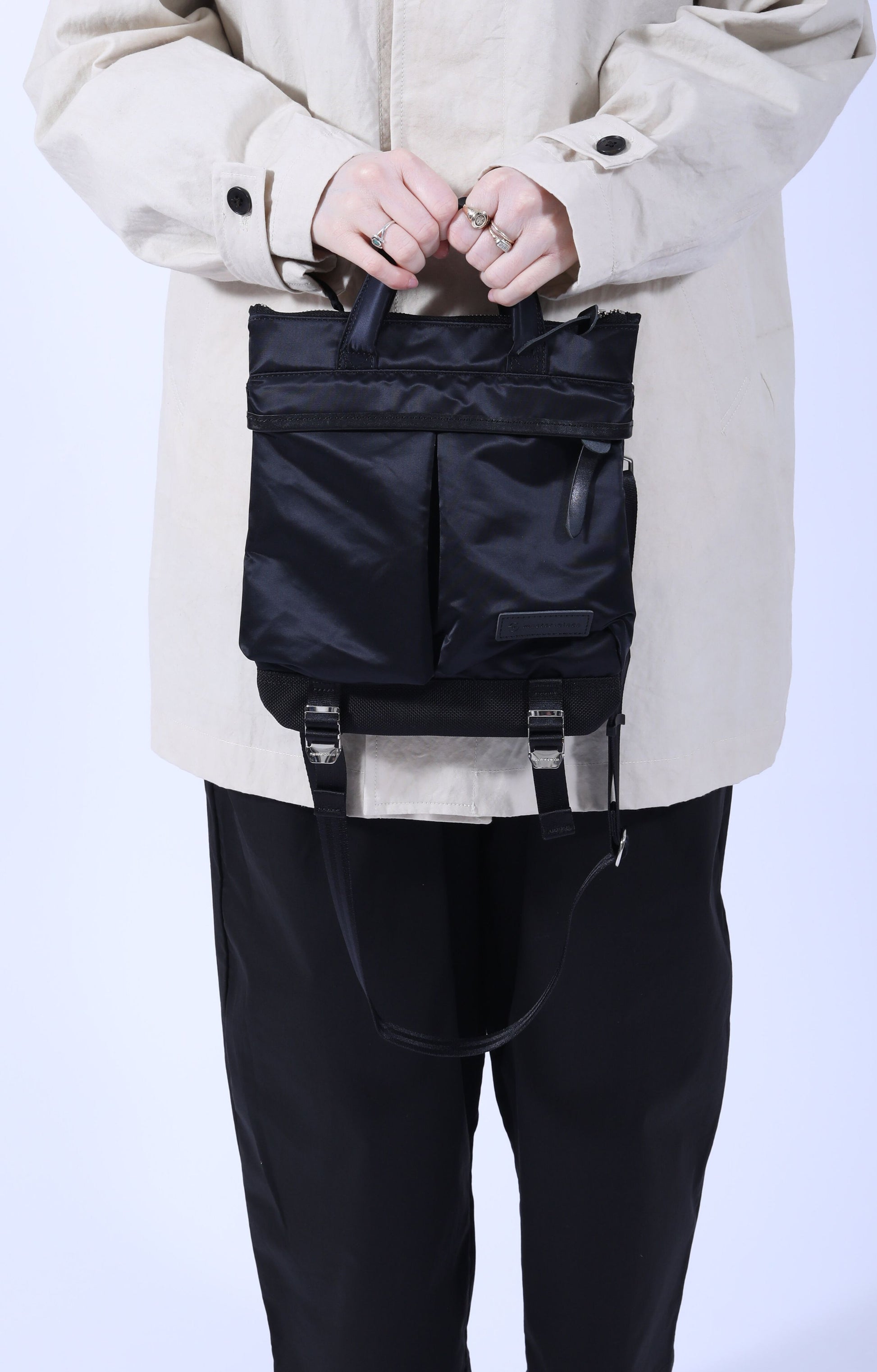 Lightning Tote Bag Black