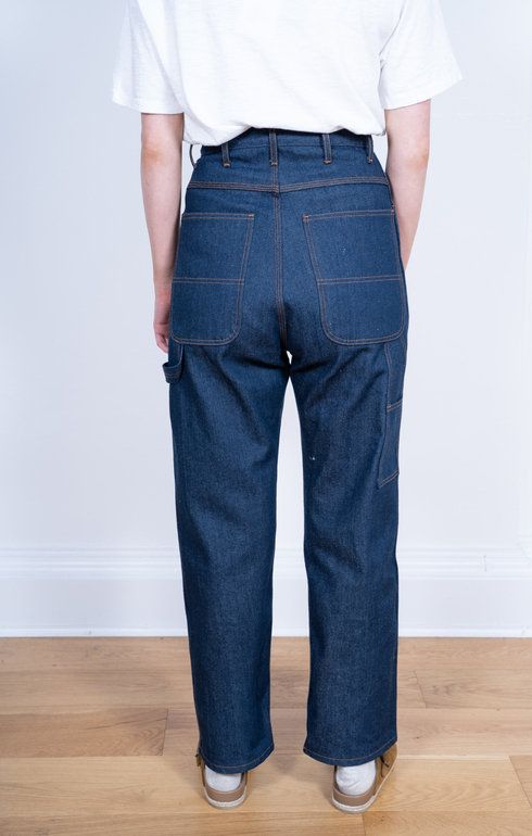 Drop Crotch Painter Pants Indigo
