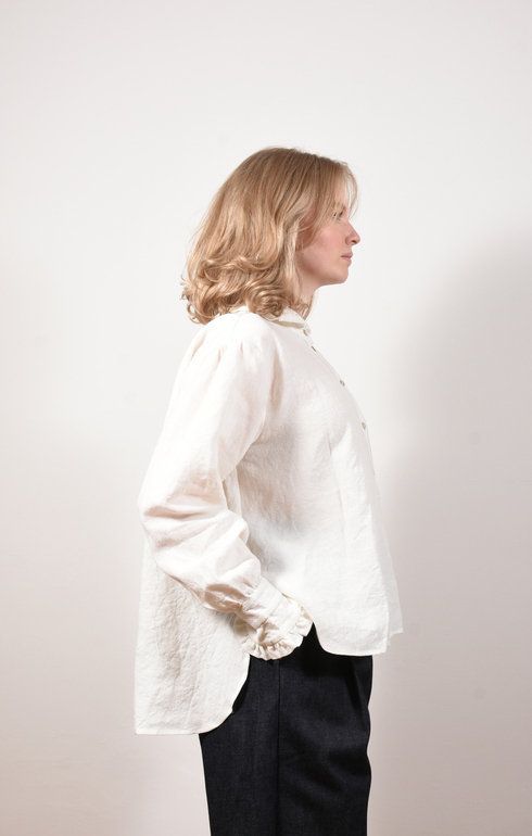 Lydbrook Linen Shirt Ecru