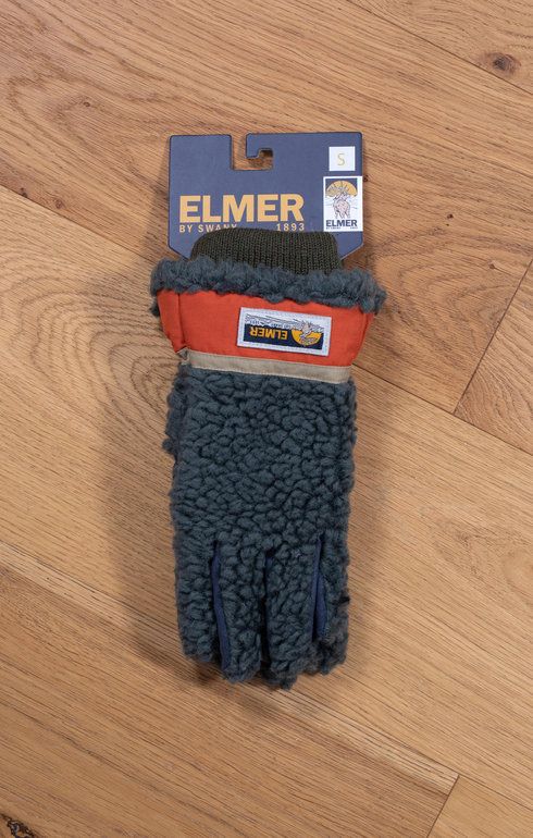 EM353 Teddy 5 Finger Gloves Khaki