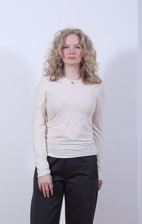 Gentle Long Sleeve Ecru