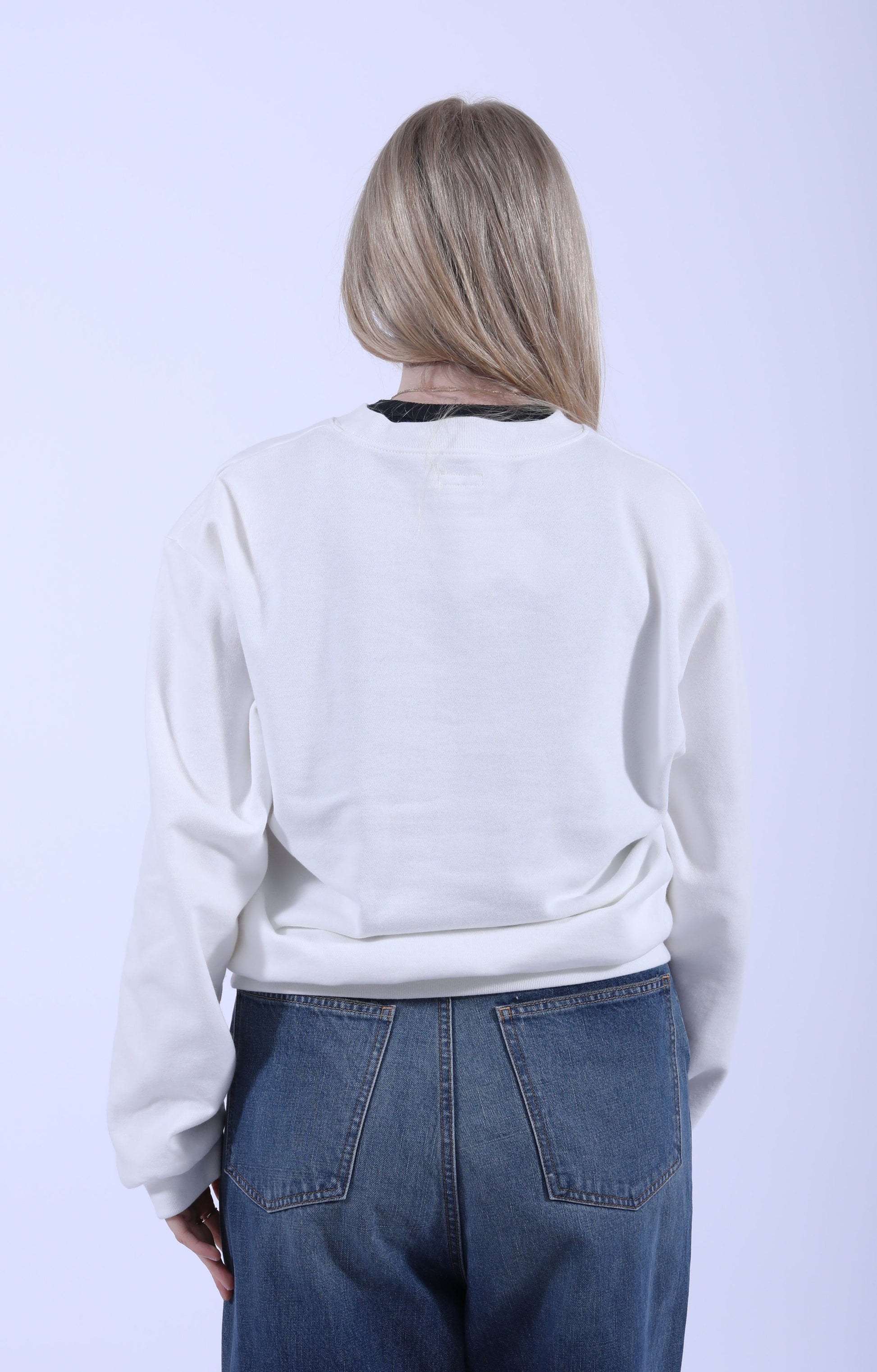 Eco Crew Sweat CATPITAL White