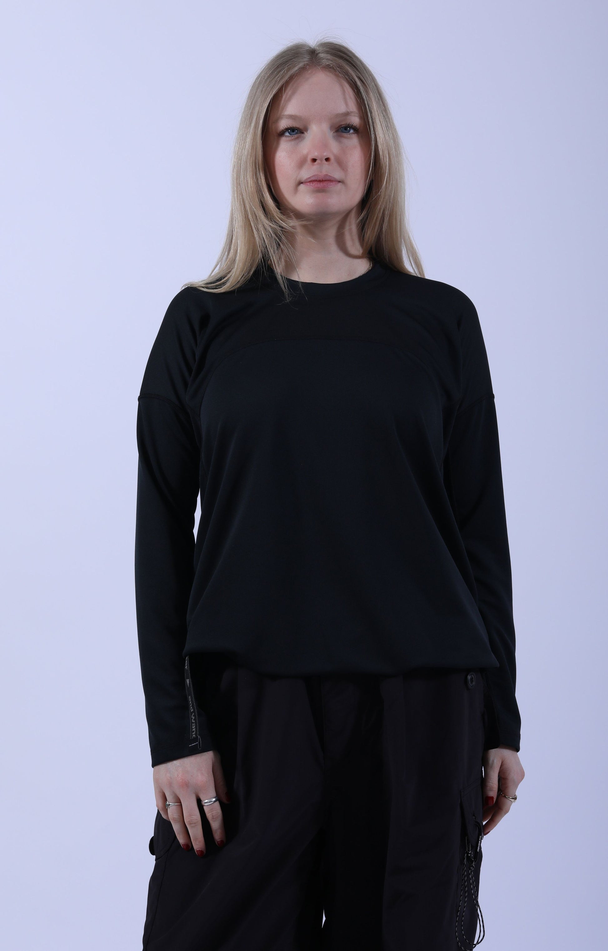 Dry Jersey Long Sleeve T Black