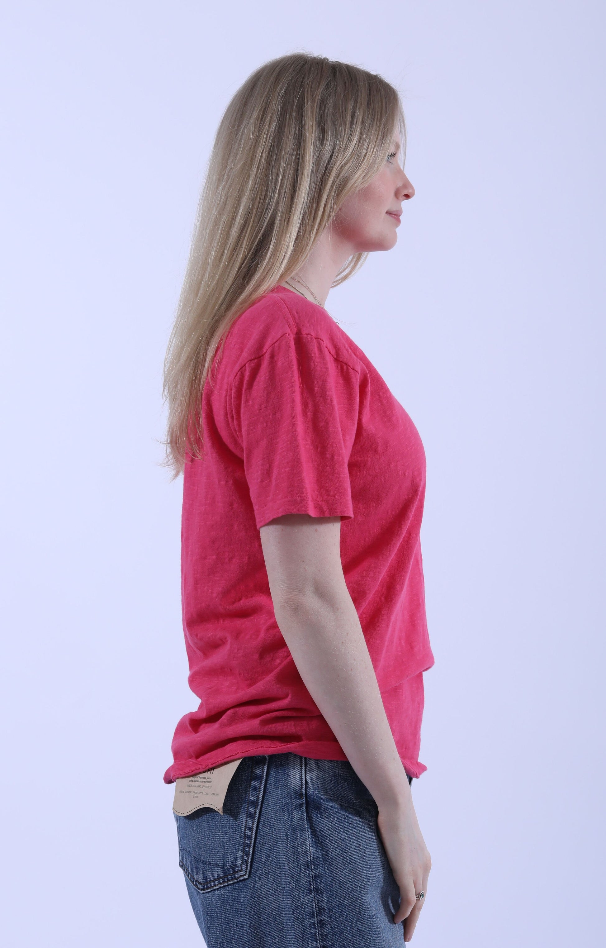 Rolled S/S Regular Tee Phoenix Red