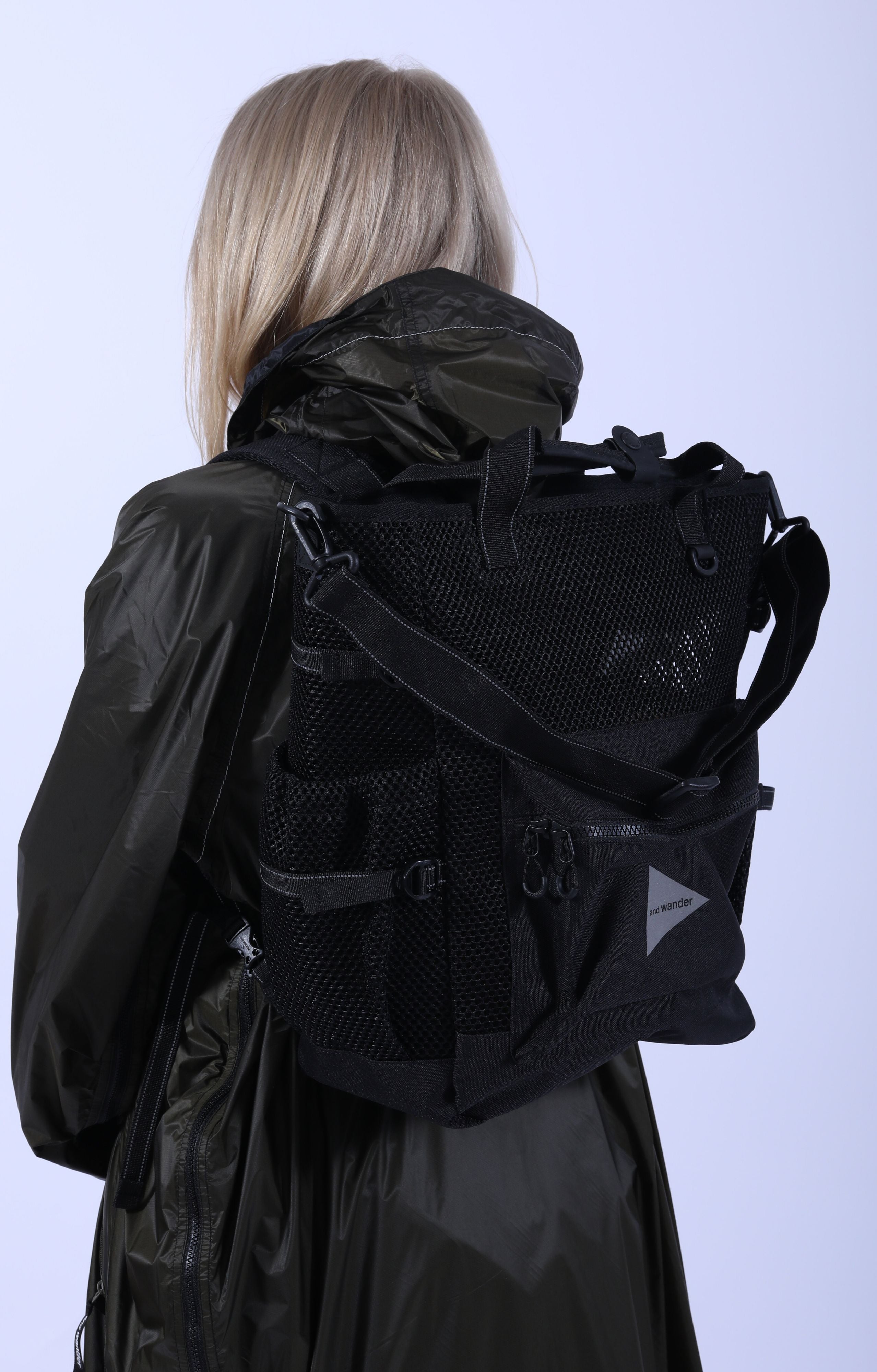 3D Mesh 2Way Tote Bag Black – Epitome of Edinburgh