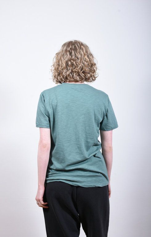 New York Tee Foggy Green