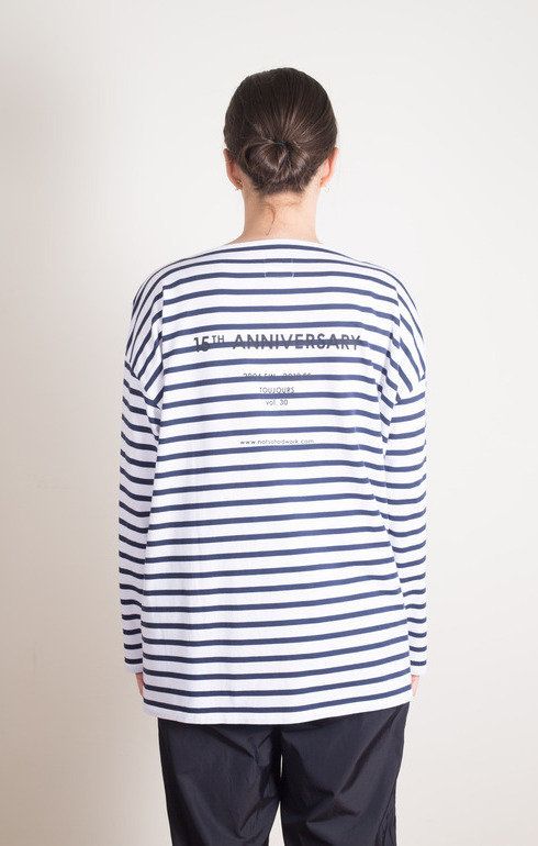 15th Back Print Shirt W/G Navy