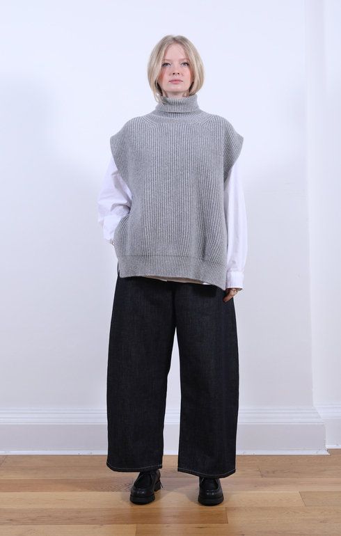 Meri Roll Neck Tabard Friburgo