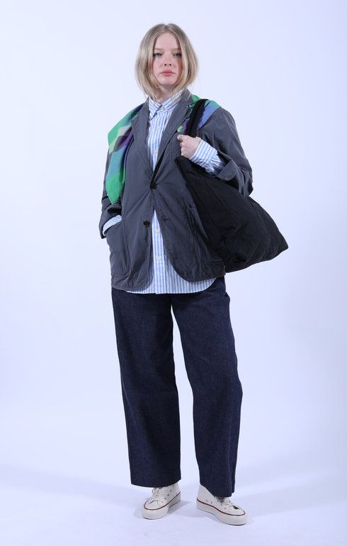 2 Button 3 Patch Pocket Piping Jacket