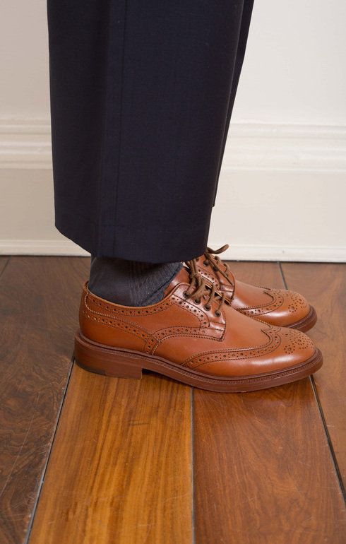 Anne Derby Brogue Marron